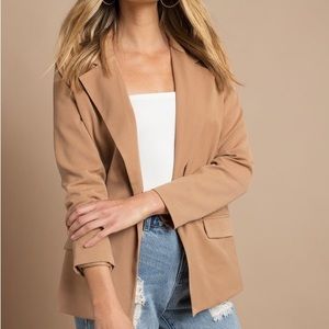 Tobi camel blazer